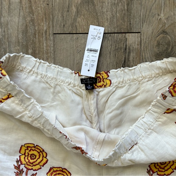 J. Crew Women's 7" Stratus Short in Linen, Size Medium - Picture 5 of 8